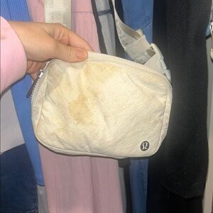 lululemon athletica Cream Crossbody Bag